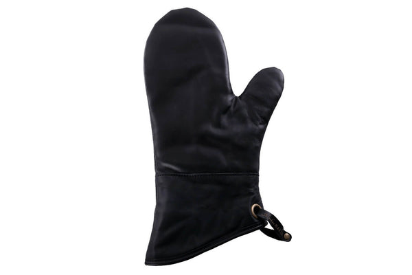 Manique Alaskan Maker Defender noir et orange en cuir