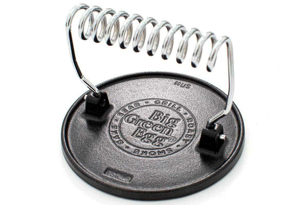 Presse à griller Big Green Egg en fonte émaillée