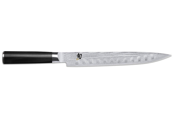 Couteau à trancher Kai Shun Classic damas lame alvéolée 23cm