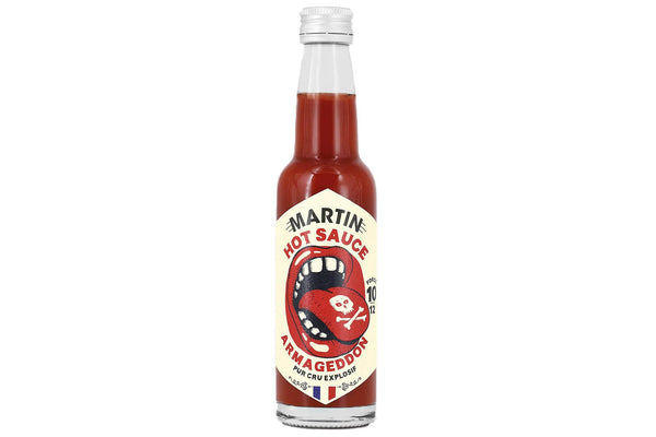 Sauce Martin Armageddon force 10/12 piment pur cru 100g