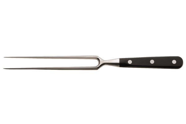 Fourchette à viande V. Sabatier pics 20cm inox manche ABS