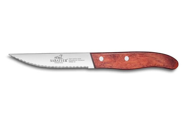 Couteau à steak Dallas SABATIER International manche palissandre 12,5cm
