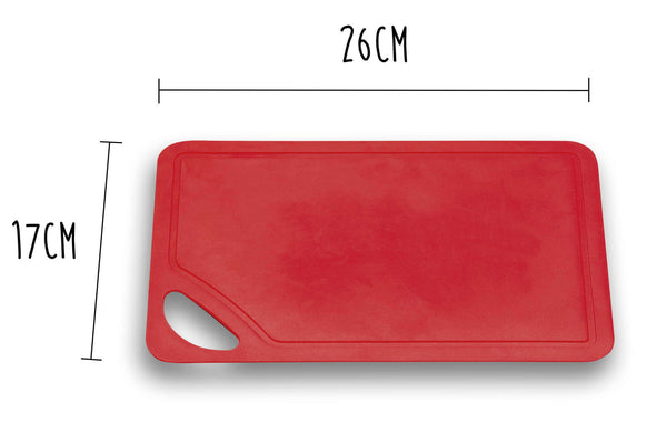 Planche à découper souple Wusthof rouge 26x17cm
