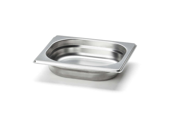 Petit bac gastronome en inox pour planche à découper Continenta - 17,5x16x4cm