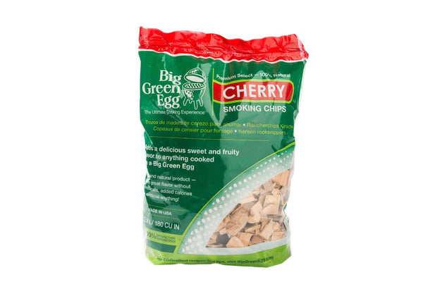 Sachet de copeaux de bois de cerisier Big Green Egg 2,9L - Idéal fumage