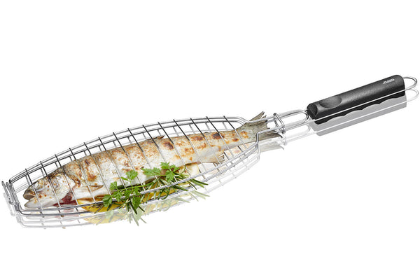 Grille à poisson pour barbecue Gefu en acier inoxydable