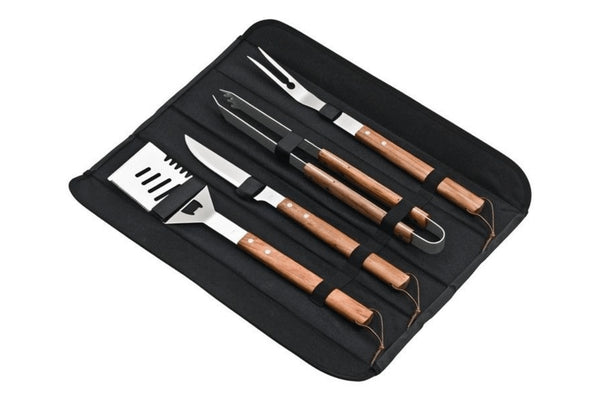 Mallette de 4 ustensiles à barbecue Deglon