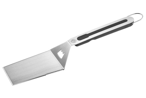 Spatule barbecue en acier inoxydable avec dents de découpe et décapsuleur - GEFU